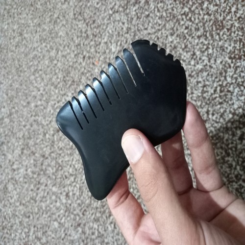 Obsidian Massage Comb